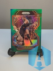 2022 Panini Prizm WWE Roderick Strong #163 Green Prizm